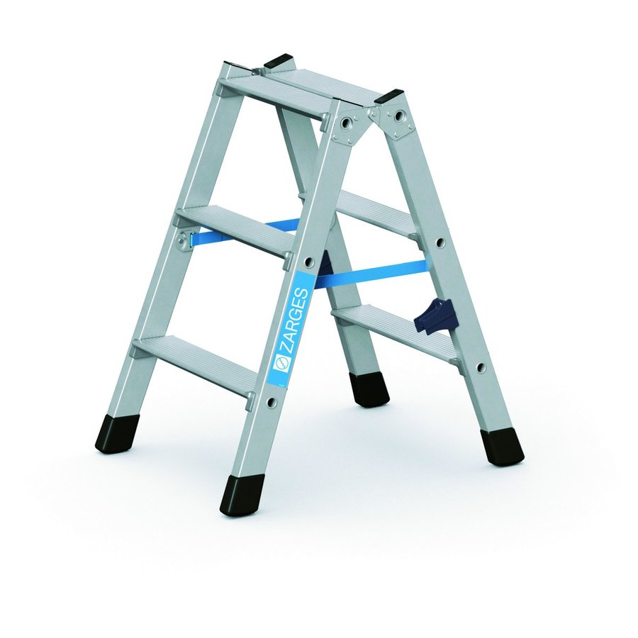 ZARGES Nova B - Stufen-Stehleiter 2x3 Stufen