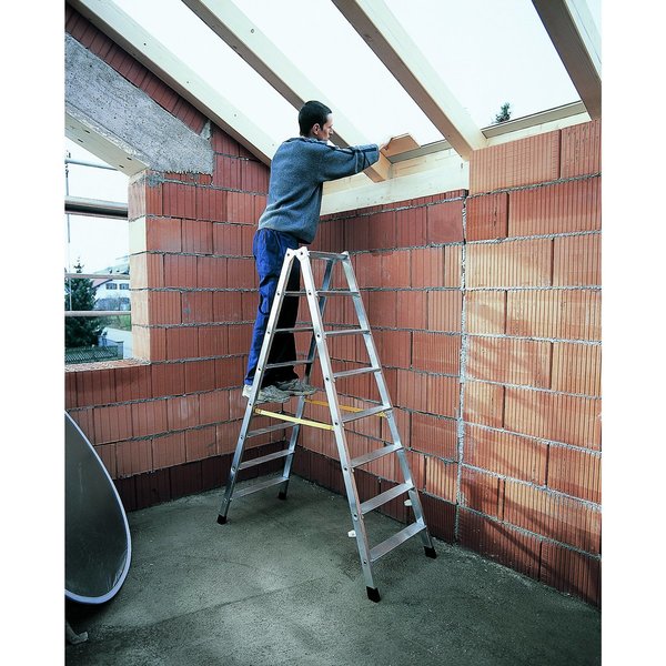 ZARGES Nova B - Stufen-Stehleiter 2x7 Stufen