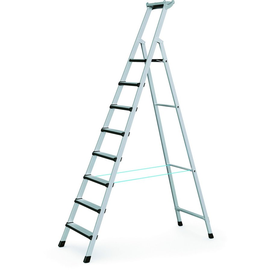 ZARGES Comfortstep S - LM-Stufen-Stehleiter 8 Stufen