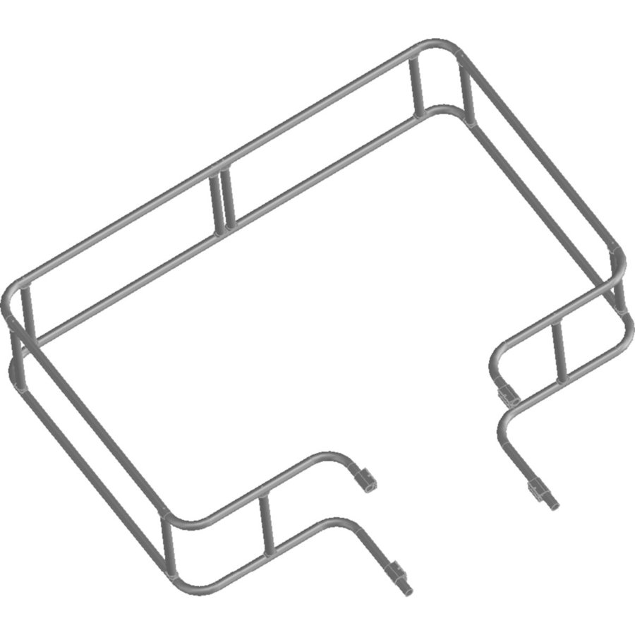 ZARGES Tankwagenleiter Geländer eckig 1300x2250 mm