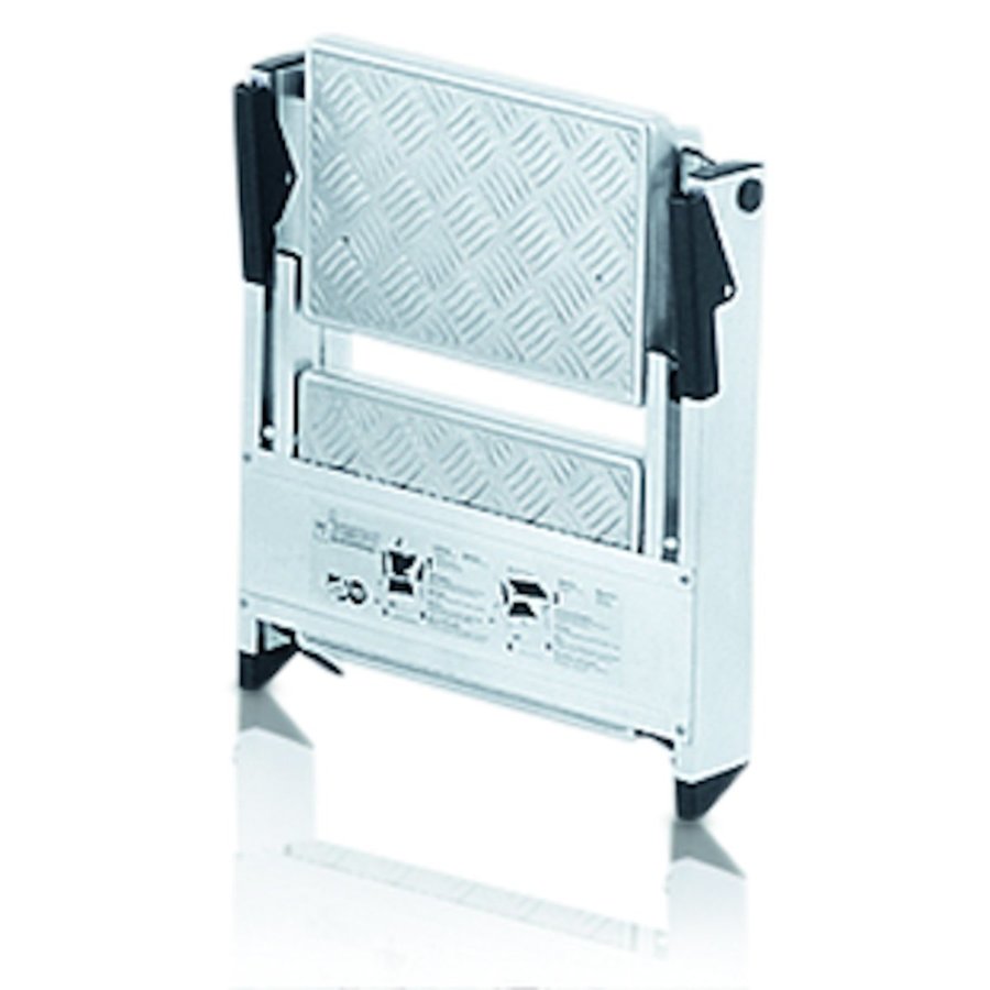 ZARGES Plazatec P - Stufentritt, klappbar 2 Stufen