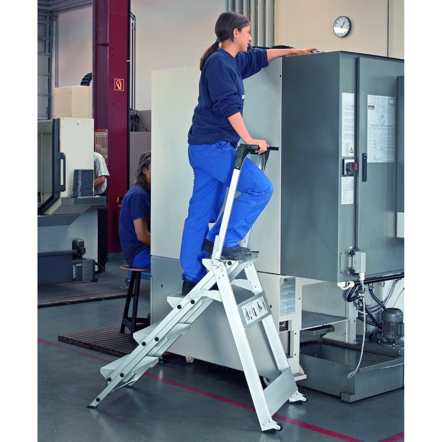 ZARGES Plazastep P - LM-Sicherheitstreppe 3 Stufen