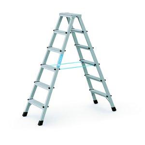 ZARGES XLstep B - LM-Stufen-Stehleiter 2x6 Stufen