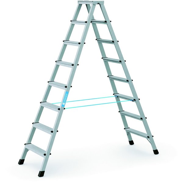ZARGES XLstep B - LM-Stufen-Stehleiter 2x8 Stufen