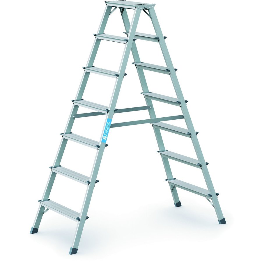 ZARGES Scana B - Stufen-Stehleiter 2x7 Stufen