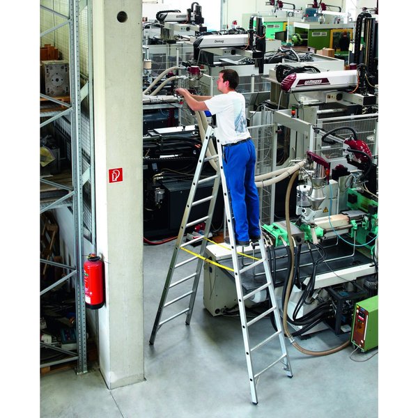 ZARGES Coni B - LM-Stehleiter 2x16 Sprossen