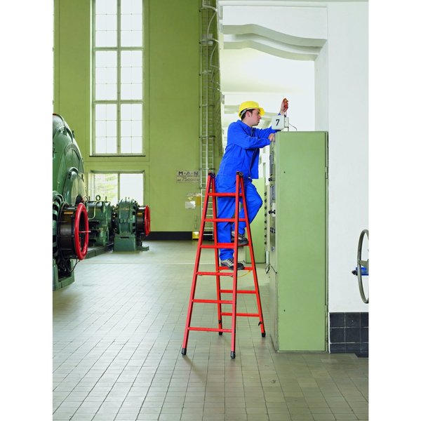ZARGES EFA B - Kst-Stehleiter 2x6 Sprossen