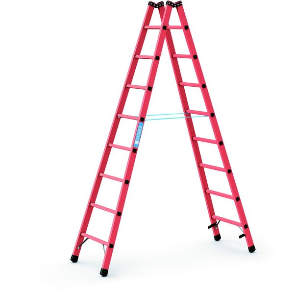 ZARGES EFA B - Kst-Stehleiter 2x8 Sprossen