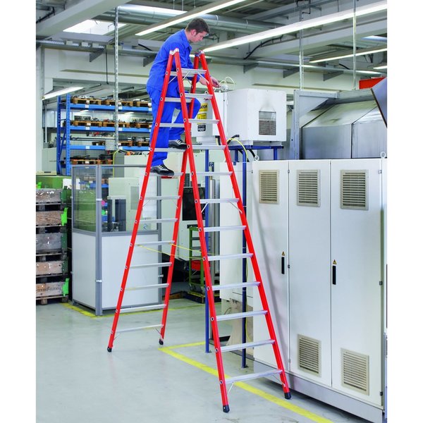 ZARGES EFAmix B - Kst-Stufen-Stehleiter 2x12 Sprossen