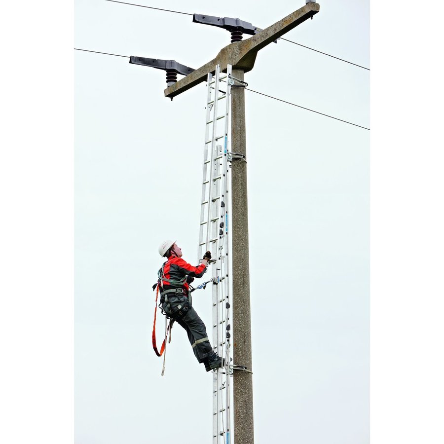 ZARGES Mast-Steigleiter 14,40 m 5-tlg