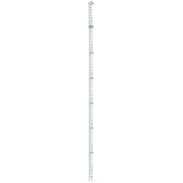 ZARGES Mast-Steigleiter 20,00 m 7-tlg