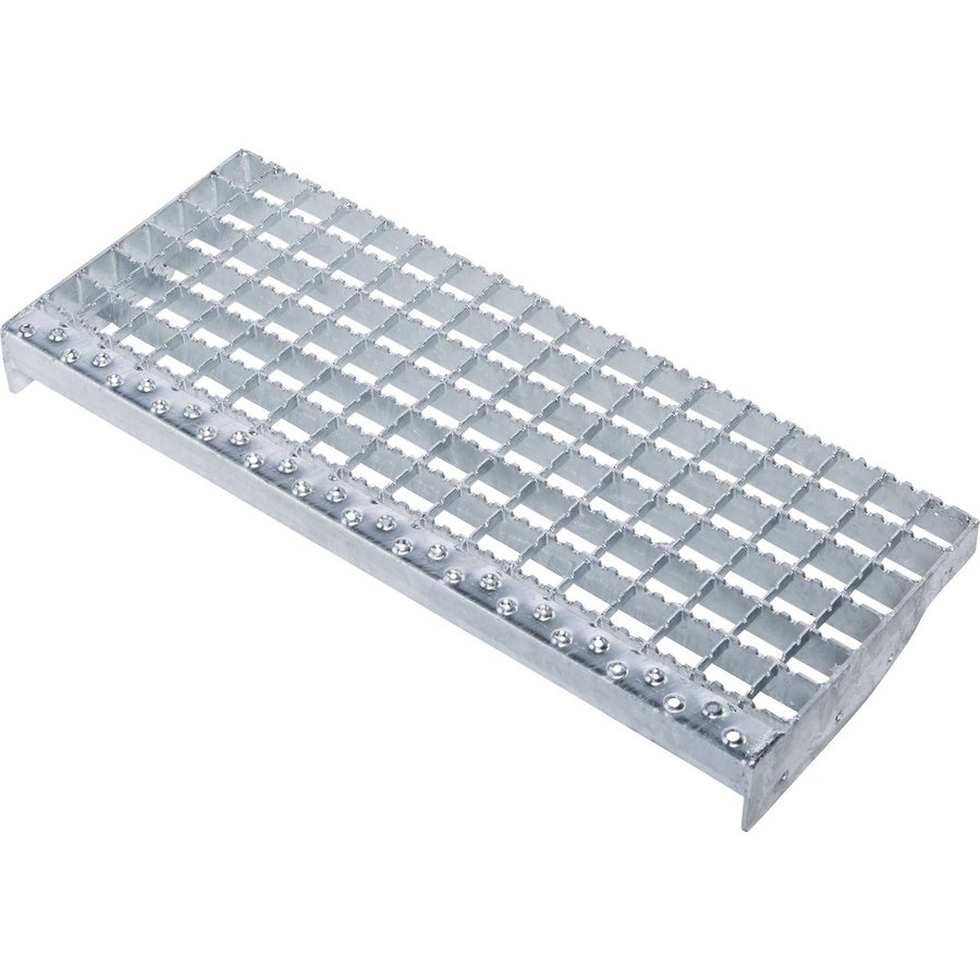 ZARGES LM-Treppe mit Plattform 45° 19 Stufen, 600 mm breit, Höhe 4,08 m