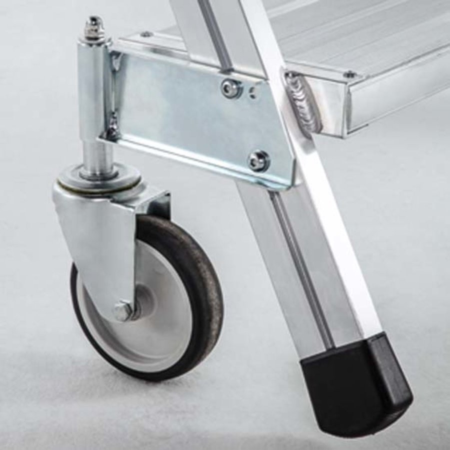 ZARGES Podesttreppe, beidseitig 7 Stufen