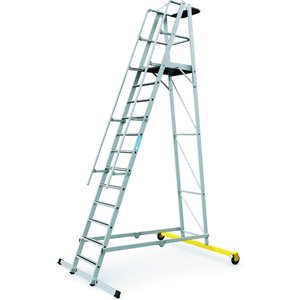 ZARGES ZAP Safemaster Plus S - LM-Plattformleiter 12 Sprossen