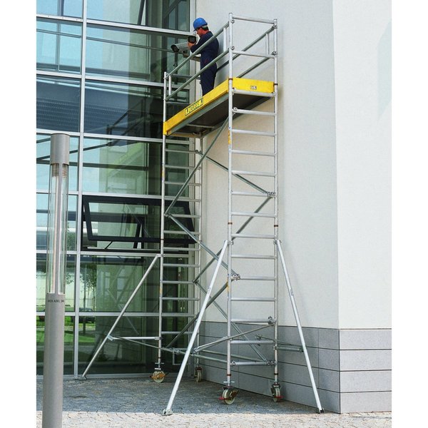 ZARGES Multitower 1T - LM-Fahrgerüst Ausleger Arbeitshöhe 11,45 m