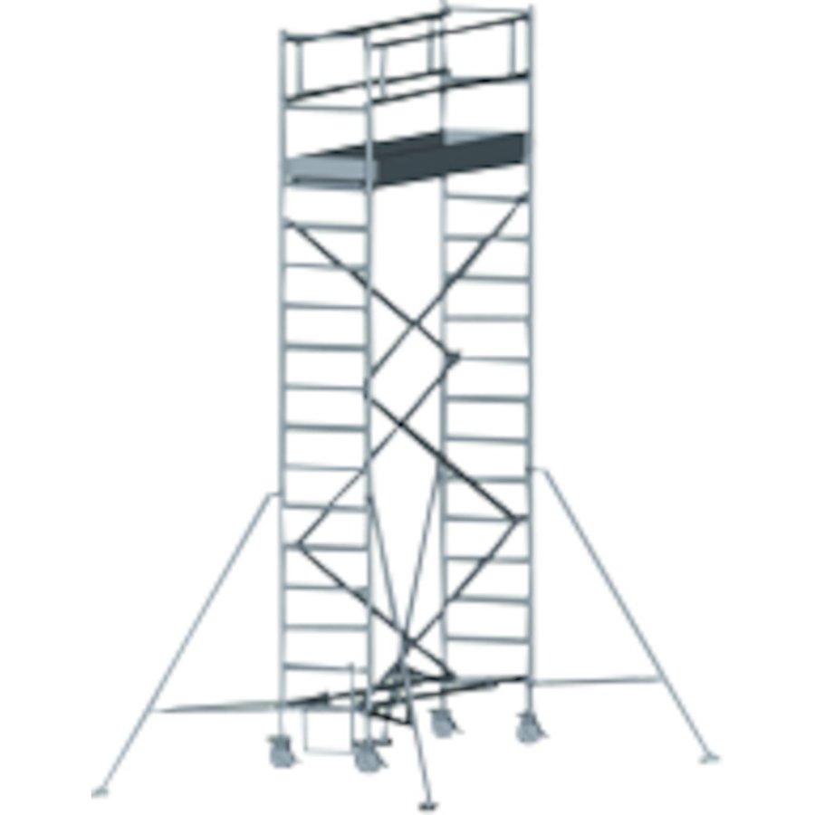 ZARGES Multitower 1T - LM-Fahrgerüst Ausleger Arbeitshöhe 6,40 m