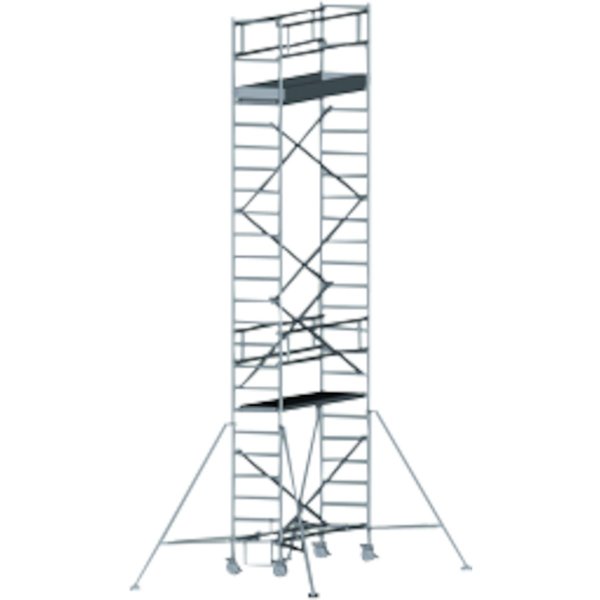 ZARGES Multitower 1T - LM-Fahrgerüst Ausleger Arbeitshöhe 8,40 m