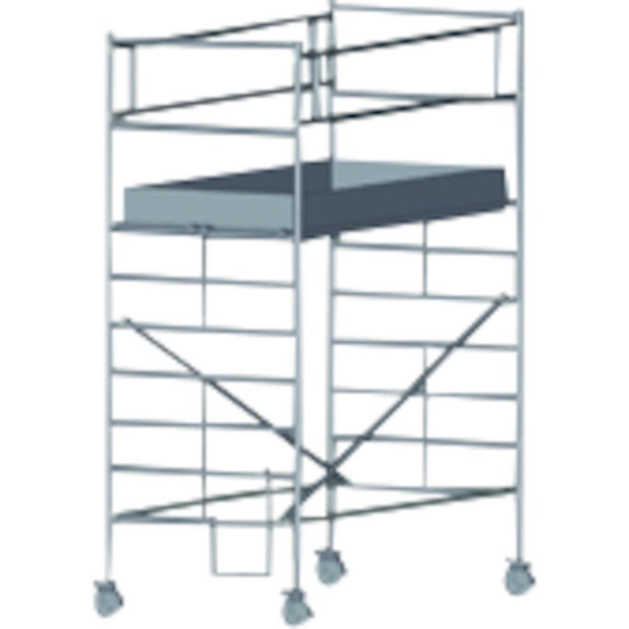 ZARGES Multitower 2T - LM-Fahrgerüst Ausleger Arbeitshöhe 4,45 m