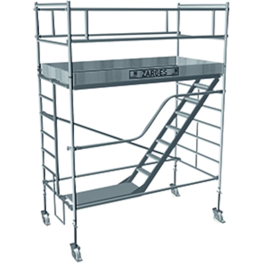 ZARGES Multitower 2DT - LM-Fahrgerüst Aufstieg Arbeitshöhe 4,45 m