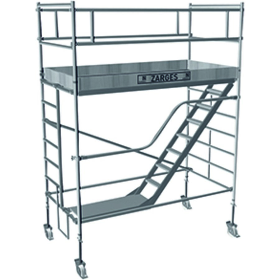 ZARGES Multitower 2DT - LM-Fahrgerüst Aufstieg  Arbeitshöhe 4,5 m
