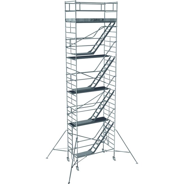 ZARGES Multitower 2DT - LM-Fahrgerüst Aufstieg  Arbeitshöhe 10,4 m
