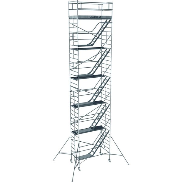 ZARGES Multitower 2DT - LM-Fahrgerüst Aufstieg  Arbeitshöhe 12,35 m