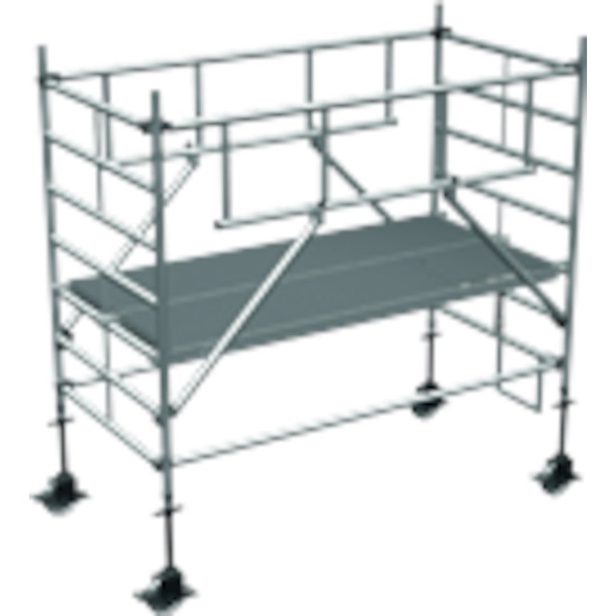 ZARGES Multitower S-PLUS 2T - Fahrgerüst mit Auslegern Arbeitshöhe 3,40 m