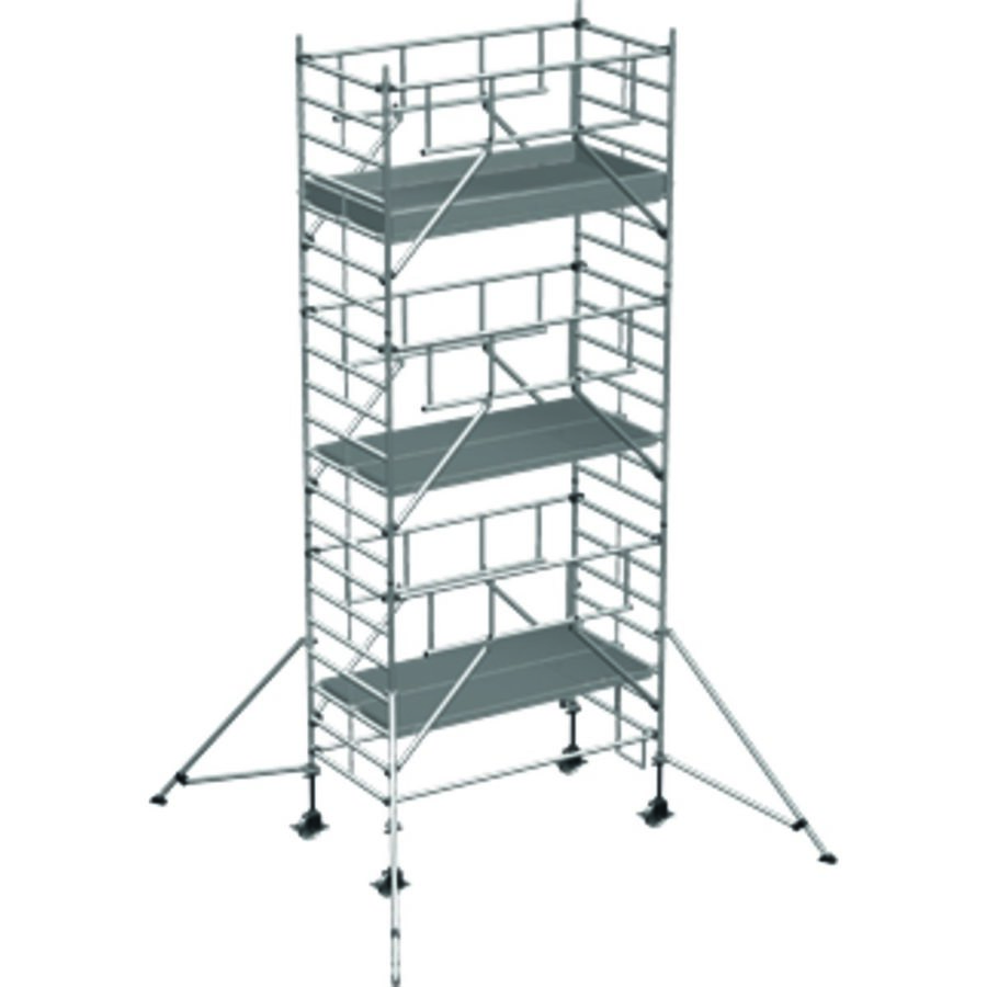 ZARGES Multitower S-PLUS 2T - Fahrgerüst mit Auslegern Arbeitshöhe 7,30 m