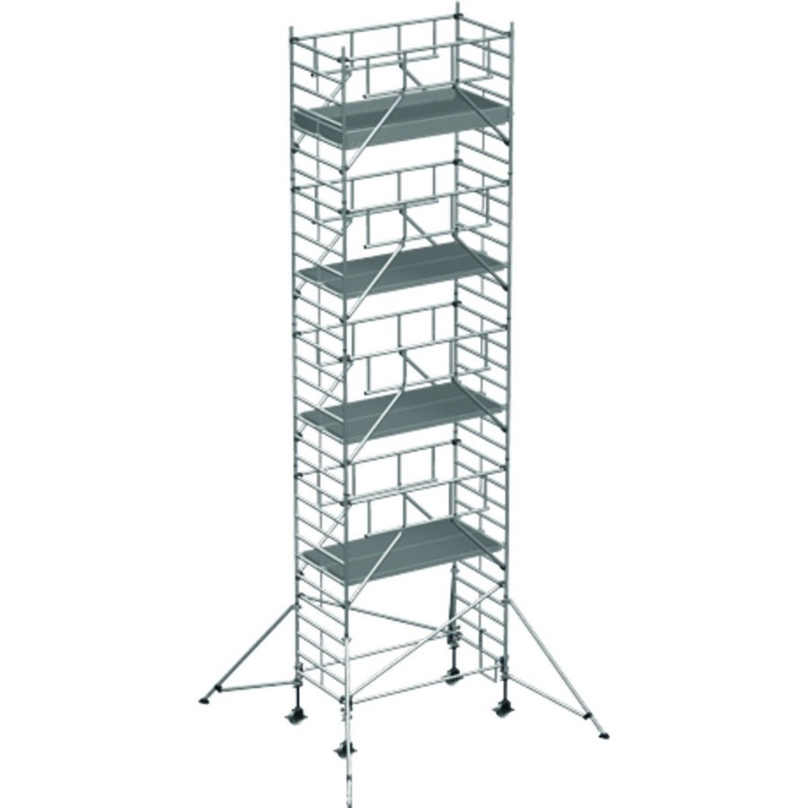 ZARGES Multitower S-PLUS 2T - Fahrgerüst mit Auslegern Arbeitshöhe 10,40 m
