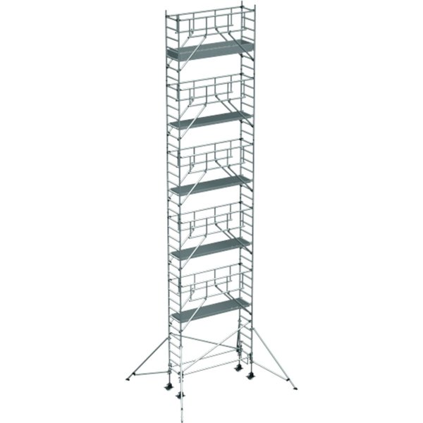 ZARGES Multitower S-PLUS 1T - Fahrgerüst Ausleger Arbeitshöhe 12,35 m