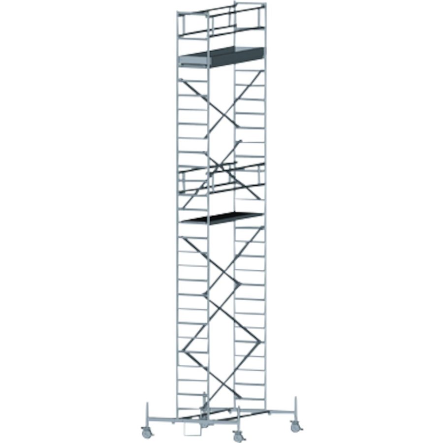 ZARGES RollMaster 1T - LM-Fahrgerüst Fahrbalken Arbeitshöhe 9,70 m