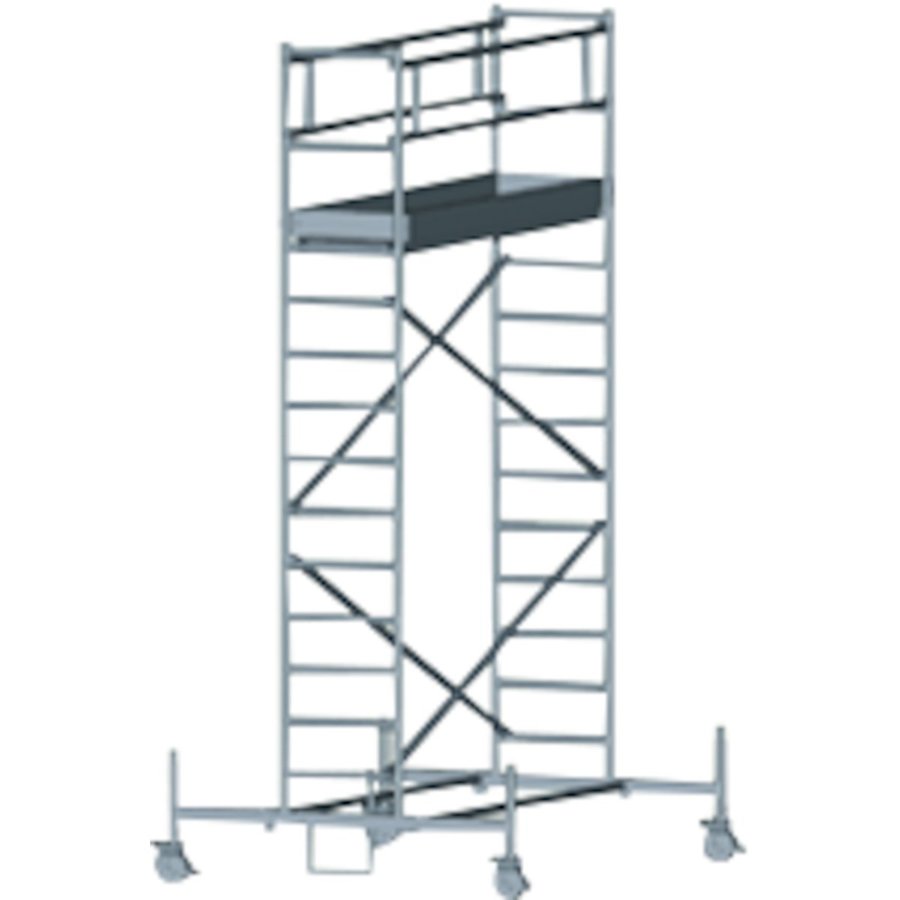 ZARGES RollMaster 1T - LM-Fahrgerüst Fahrbalken Arbeitshöhe 5,80 m