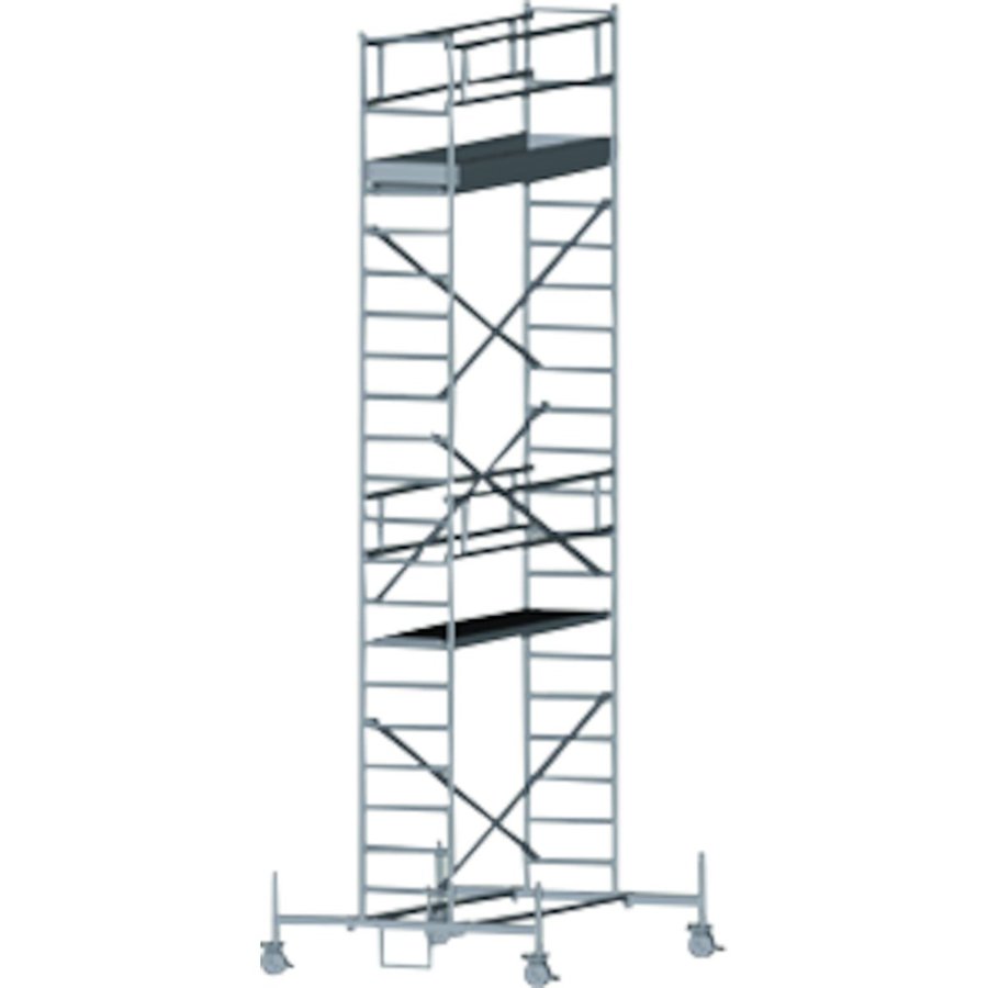 ZARGES RollMaster 1T - LM-Fahrgerüst Fahrbalken Arbeitshöhe 7,75 m