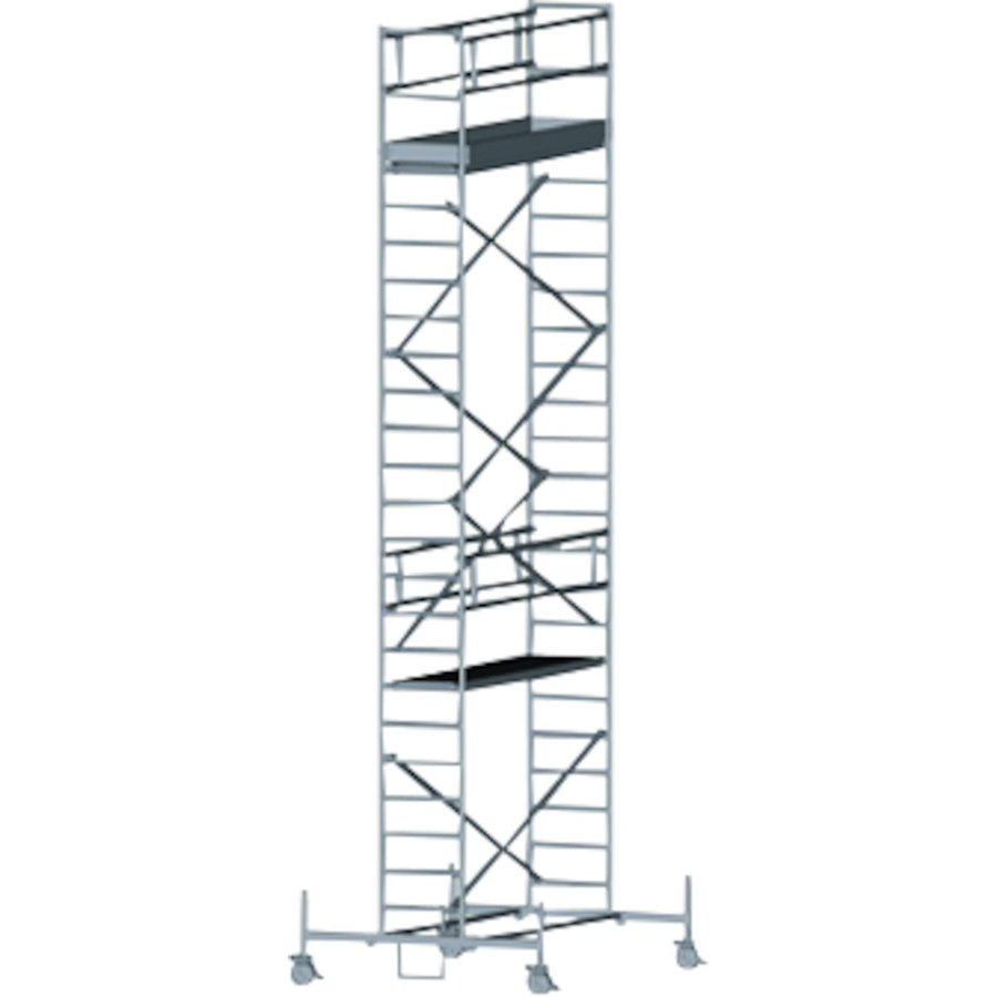 ZARGES RollMaster 1T - LM-Fahrgerüst Fahrbalken Arbeitshöhe 8,60 m
