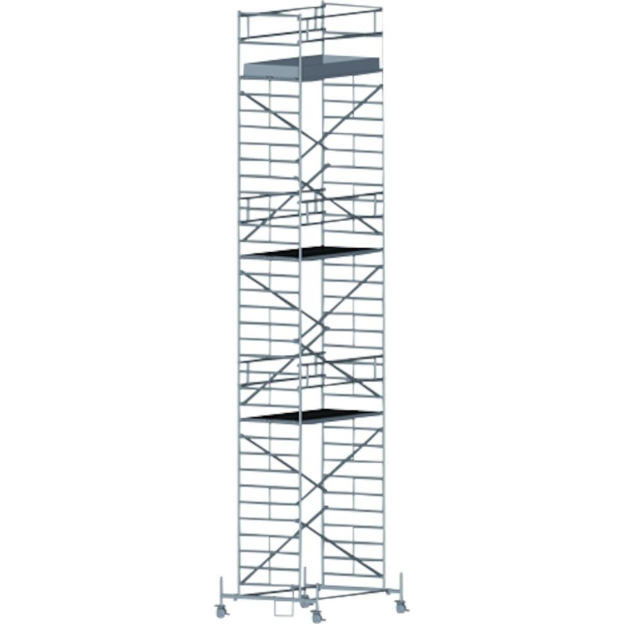 ZARGES RollMaster 2T - LM-Fahrgerüst Fahrbalken Arbeitshöhe 11,65 m