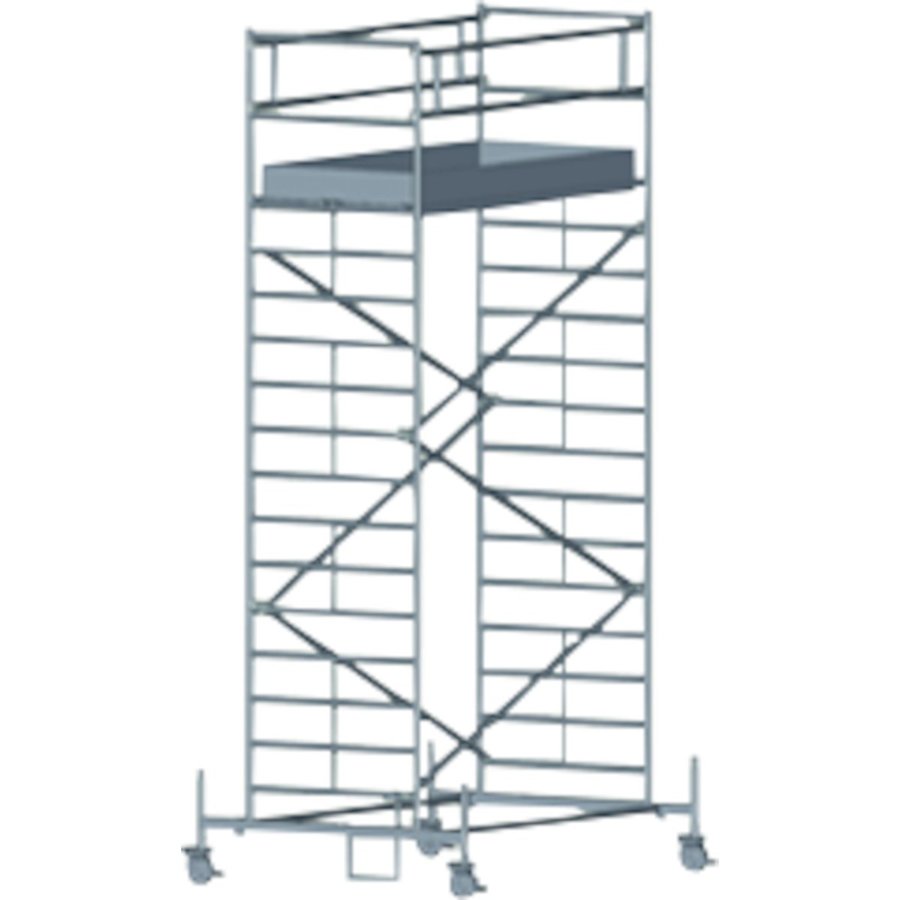 ZARGES RollMaster 2T - LM-Fahrgerüst Fahrbalken Arbeitshöhe 6,60 m