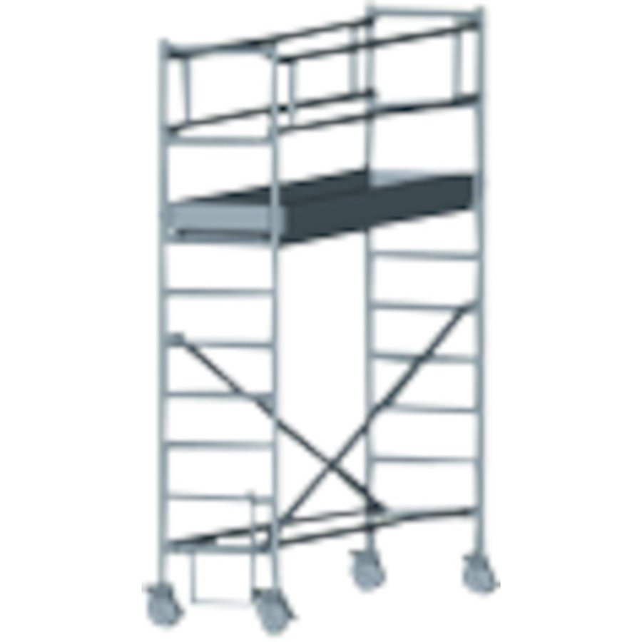 ZARGES Multitower 1T - LM-Fahrgerüst Ausleger Arbeitshöhe 4,45 m