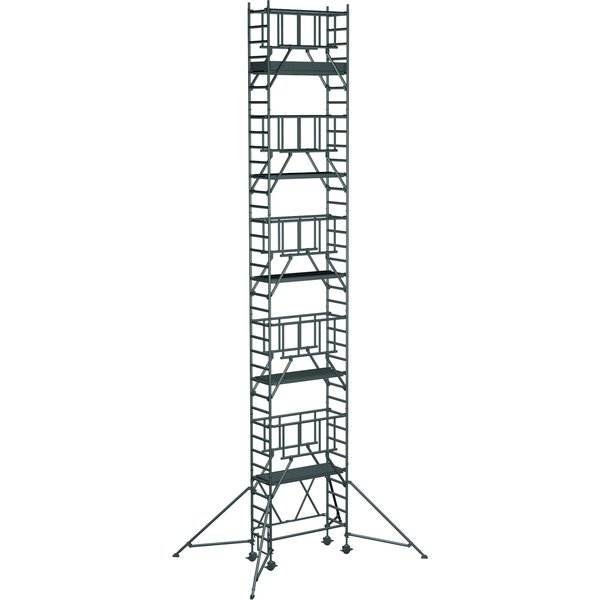 ZARGES Compactmaster S-PLUS 2T - Klappgerüst Arbeitshöhe 11,60 m