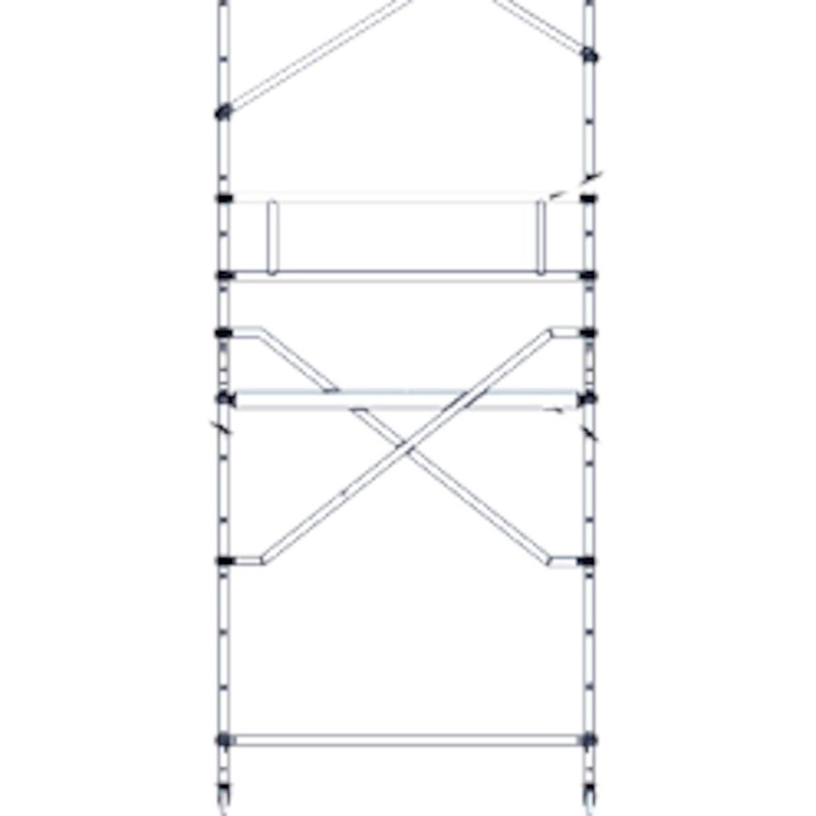 ZARGES Plattformdiagonale für 1,80 m