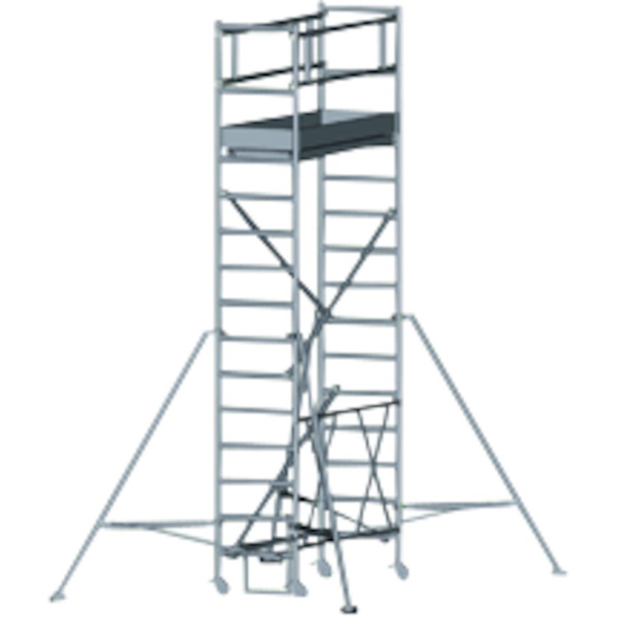 ZARGES Compactmaster 1T - LM-Klappgerüst, ausbaubar Arbeitshöhe 5,60 m