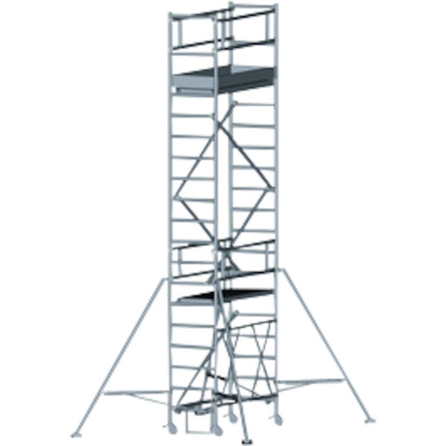 ZARGES Compactmaster 1T - LM-Klappgerüst, ausbaubar Arbeitshöhe 6,75 m