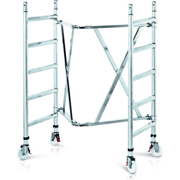 ZARGES Compactmaster 1T - LM-Klappgerüst, ausbaubar Arbeitshöhe 8,50 m