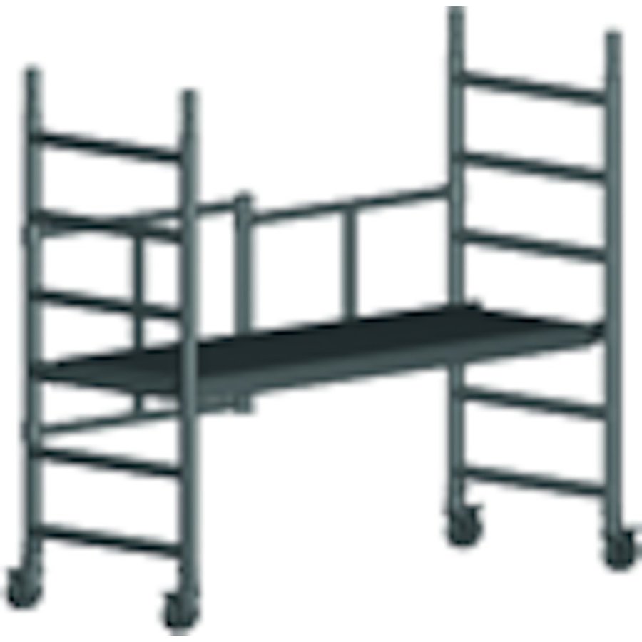 ZARGES Reachmaster 1T - LM-Klappgerüst , Arbeitshöhe 2,90 m (ohne Klappe)