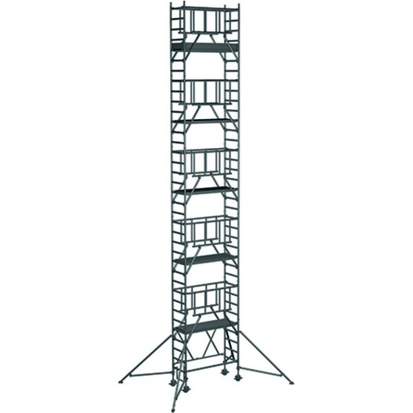 ZARGES Compactmaster S-PLUS 1T - Klappgerüst  Arbeitshöhe 11,60 m