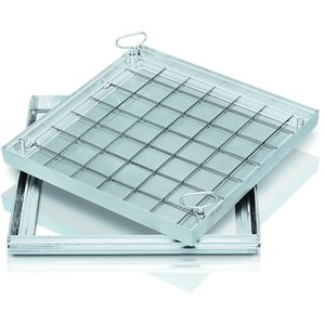 ZARGES Schachtabdeckung Aluminium mit Wanne