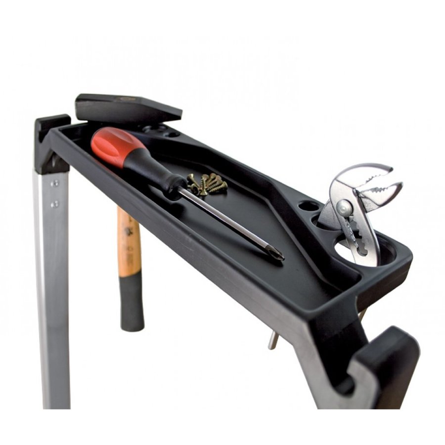 WAKÜ Little Jumbo Sicherheitstreppe mit Kunststoffbelag und Sicherheitsbügel 5-stufig