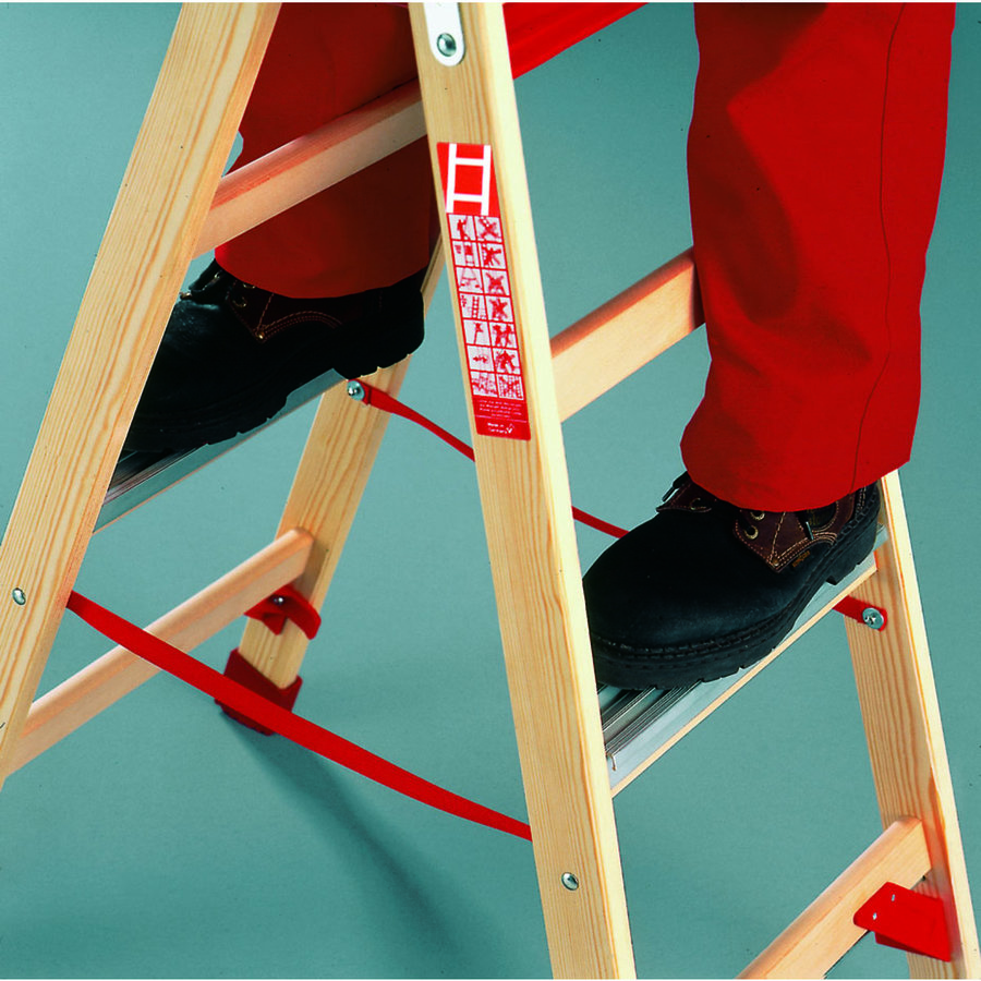 Euroline Aufsetzstufe für Holz Sprossenleitern 1 Set= 2 Stück