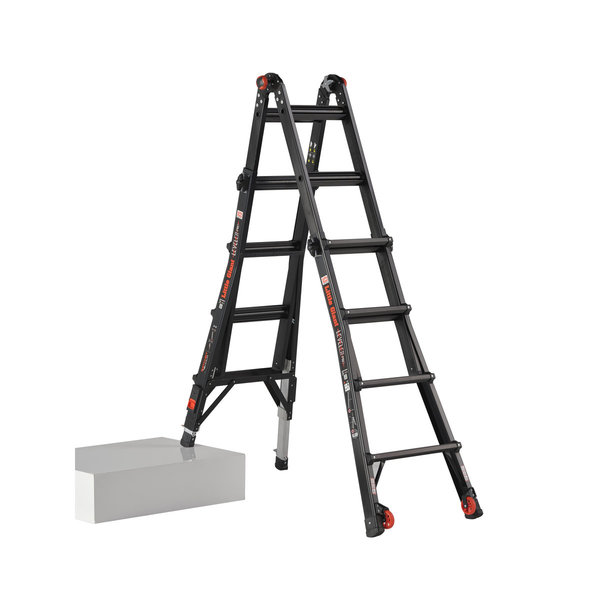 Altrex Vielzweckleiter Black Pro Leveler 4x4