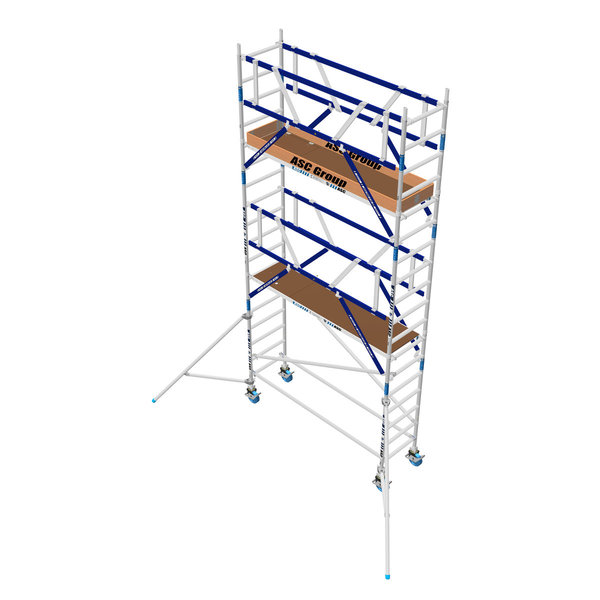 ASC Group AGS Rollgerüst 75x190x4,3ph - zweiseitig