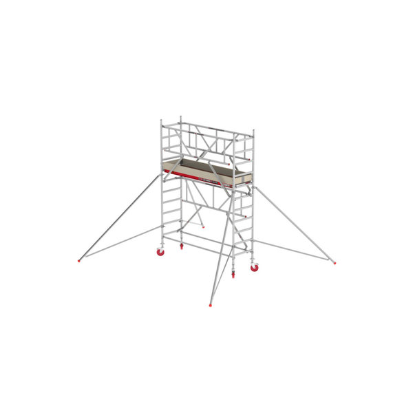 Altrex RS TOWER 41, Holzplattform 0,75m x 2,45m,  mit Safe-Quick Arbeitshöhe 4,2 m